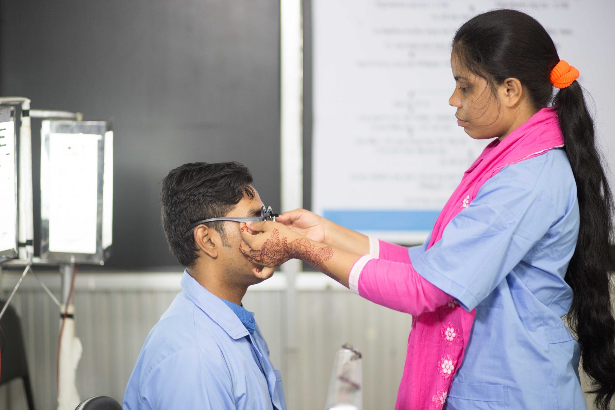 Promoting affordable vision correction services to rural populations in Bangladesh