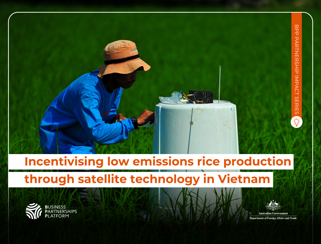 BPP Partnership Impact Series: Incentivising low emissions rice ...